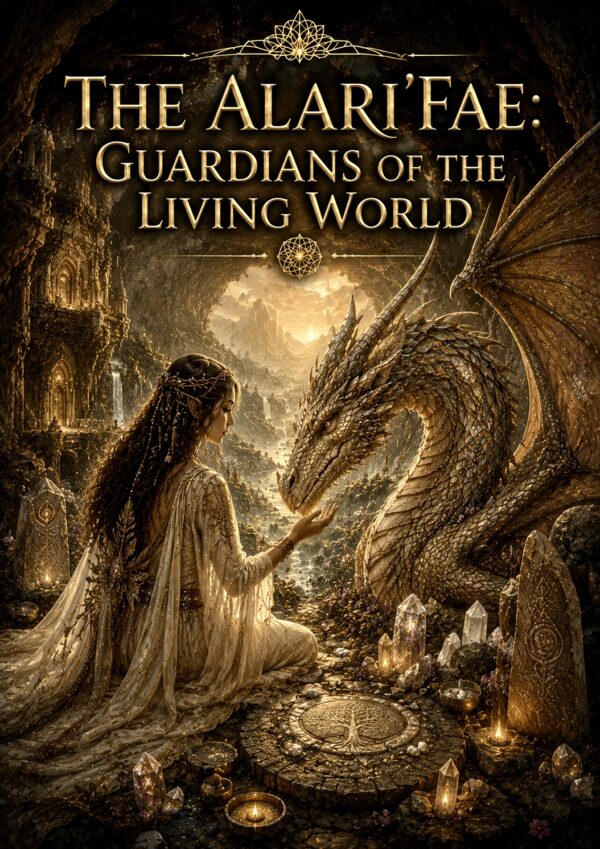 Dragon and Guardians of Erath Image of a girl and dragon